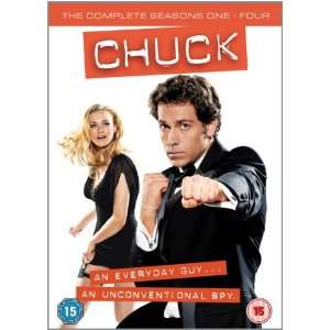 Chuck - Complete Season 1-4 [DVD] >>>No Waiting<<<